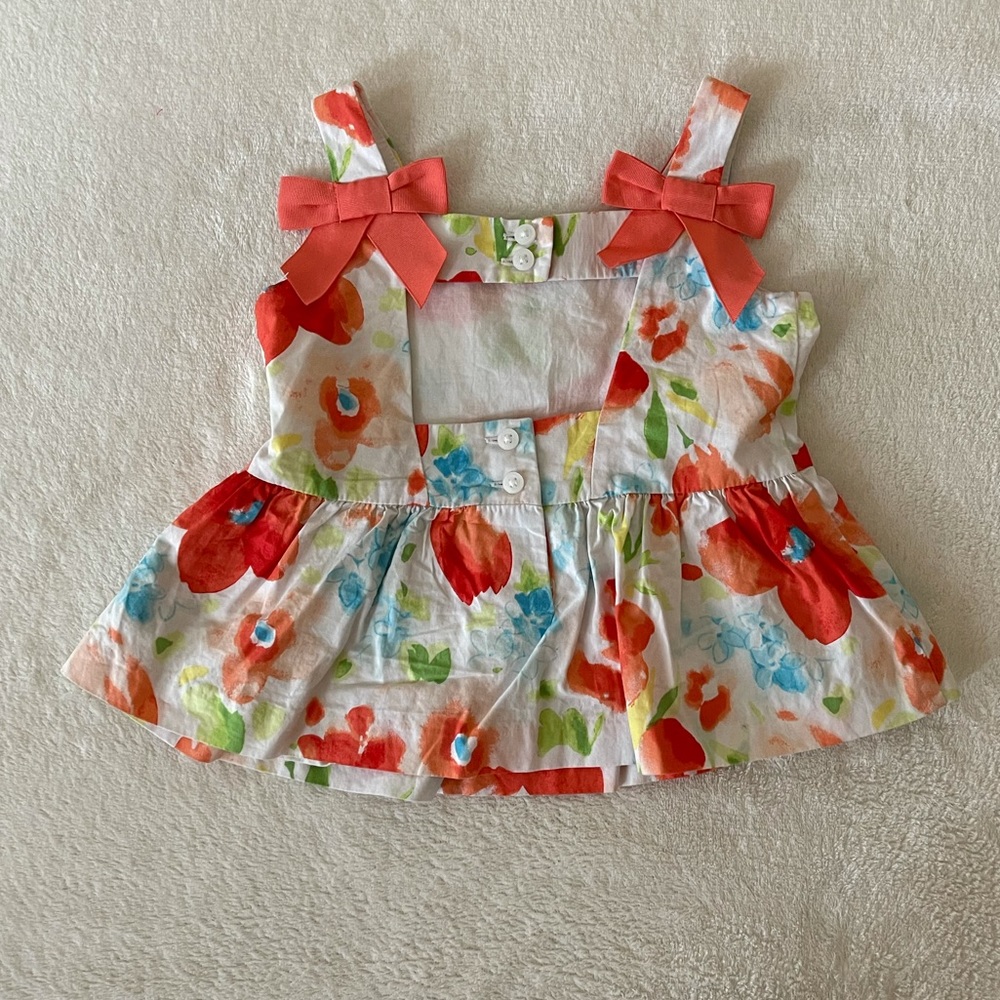 EUC Janie & Jack Floral Top & Pants size 18-24 mos - Picture 5 of 11